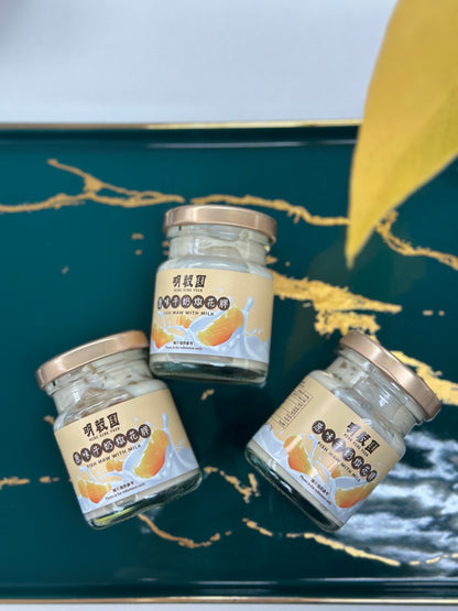 明馨園 - 原味牛奶燉花膠 (75g x 3樽）